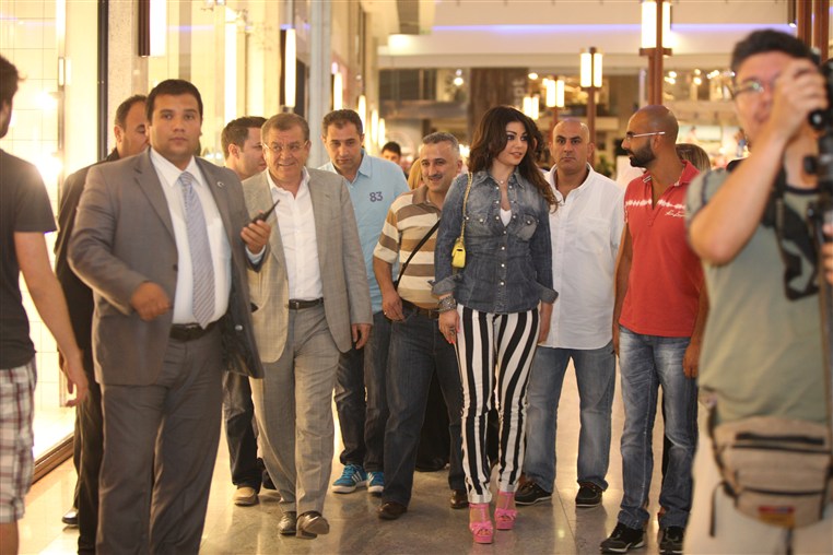 Haifa Wehbe in Turkey 